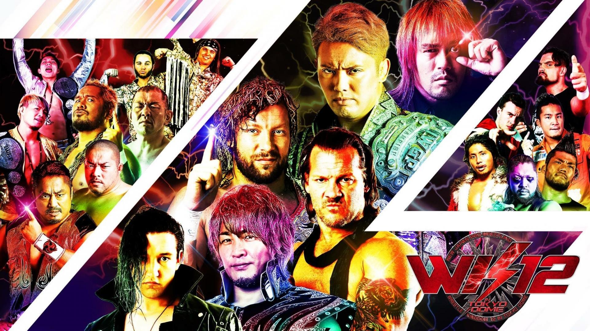 Wrestle kingdom 12 poster